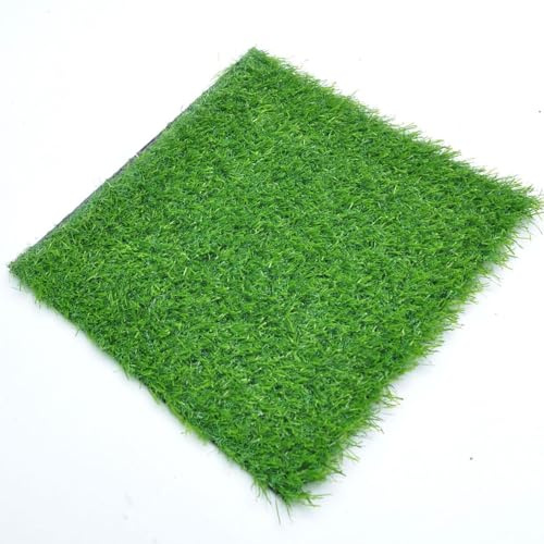 MYJIO Gazon Synthétique Pelouse Artificielle Réaliste Faux Gazon Extérieur sous-Couche de Gazon Artificiel pour Jardin Tapis Patio Balcon (1.5x3m/4.92x9.84ft)