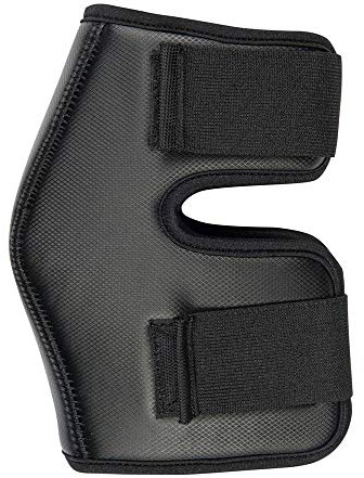 HKM 9600 Sprunggelenkschoner Strong, Hinterbein Sprunggelenk Schoner Pferd, S-XL, Schwarz