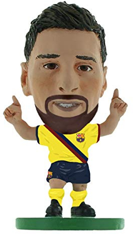 SoccerStarz Barcelona Lionel Messi Away Kit (2020 Version)