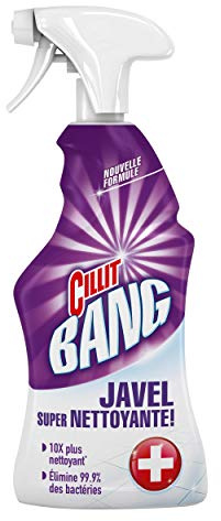 CILLIT BANG Lot de 6 Pistolets Nettoyant Surpuissant Javel - 750 ml