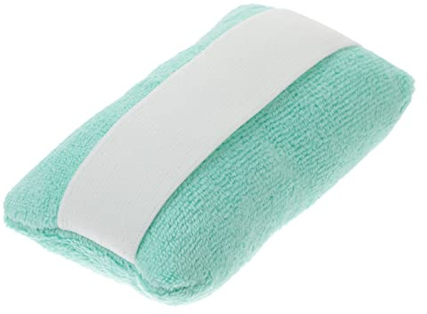 HOMSFOU Ergonomisches Geruchsdicht aus Handtuchstoff Fingertrennpad in Grün und Feuchtigkeitsabsorbierend zur Rehabilitation bei Schlaganfall und Diabetes