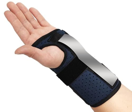 TOFBS Handgelenkschiene Metallverstärkt Handgelenkbandage Handgelenkstütze Karpaltunnel Schiene Handgelenkorthese Atmungsaktiv