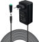 Meiyue 12V 5A 60W Adaptador de alimentación, 100~240V AC a DC Transformador Enchufe Convertidor Cargador de Pared para Tira de luz LED, cámara CCTV, etc.