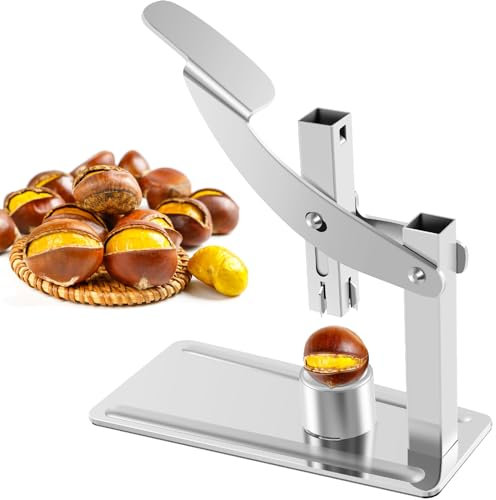 Deuson Cascanueces, robusto cascanueces con base de madera, ranura cracker con función de palanca, tamaño ajustable, herramienta de apertura de nueces, pinzas para nueces, avellanas, nueces, nueces,