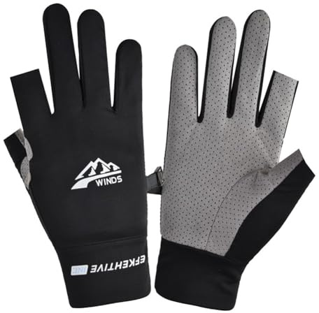haozaikeji Handschuhe Sonnenschutz Fahrradhandschuhe Herren Damen Fahren UV Schutz Handschuhe Atmungsaktiv Fingerhandschuhe Sommer Bequem Sonnenschutzhandschuhe Unisex Sommerhandschuhe für Outdoor