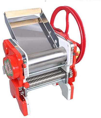 sjdoPulse Machine À Pâtes Professionnelle Professionnelle, Coupe-Pâtes, Machine À Nouilles Manuelle, Machine À Pâtes Maison, Coupe Fraîche (R