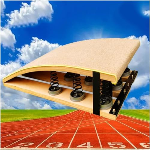 Gymnastik-Sprungbrett, Hartholz, Hoch- und Weitsprung, Saltos, Gymnastik, Wushu-Training, Sportgerät für Erwachsene und Teenager zu Hause