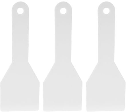 BIRLOZA 3 Piezas Raspadores de Hielo para Congelador,Pala para Quitar Hielo,Descongelador de Plástico para Nevera y Cocina Casera, ¡Elimina el Hielo y descongela Tus Alimentos fácilmente(Blanco)