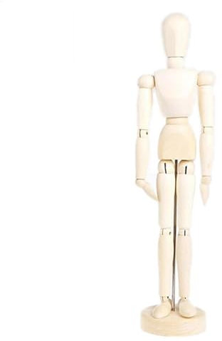 Holzmännliche Schaufensterpuppe als Ornament, Künstler-Holzpuppe mit Gliederpuppe | Zeichnungsfigurenmodell mit flexiblen Körpergelenken,Lehrmittel menschliche Figur für die Kunst
