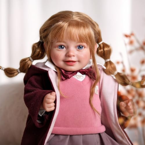 BABESIDE Reborn-Puppe Mädchen – 20 Zoll Lebensechte Babypuppe mit Weichem Stoffkörper, echtes Neugeborenes mit Kleidung und Zubehör – Geschenkidee für Kinder ab 3 Jahren