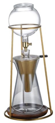 DimyFew Cafetero de Goteo de Hielo 700 Ml de Cerveza Fría de Café para Acampar para Acampar