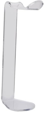 Vaguelly Support Acrylique pour Casque Audio Porte-Casque Transparent Design Simple Stable et Pratique pour Bureau Environ