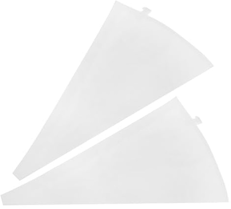 LOLIPPYY de Mangas Pasteleras Reutilizables de Algodón para 2 Piezas Bolsa para Glaseado Práctica y Resistente Glaseado Práctica y Resistente para Decoración de Pasteles y Hojaldres
