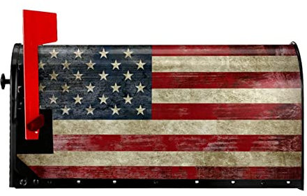 Magnetische Briefkasten-Abdeckungen, amerikanische Flagge, Druck, Briefkasten-Abdeckungen, Garten, Hof, Heimdekoration