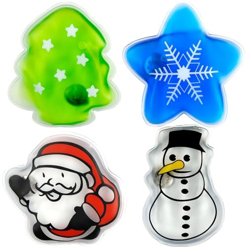 Bolsa para Agua Caliente,Bolsa de Agua Caliente Con Funda Extra Suave de Peluche,Goma Agua Caliente Bolsa,Bolsa de agua caliente extraíble y lavable,Regalos de invierno (Navidad)