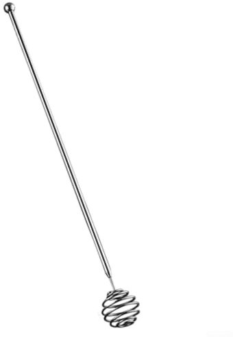 Cucchiaio compatto per mescolare il miele, in acciaio inox 304, accessorio da cucina per mescolare (L)