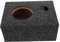 FUNOMOCYA Scatola Per Altoparlante 6.5 Pollici Contenitore in Legno Resistente Rivestito in Moquette Supporto Singolo Per Sistemi Audio Auto Fai Da Te