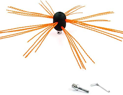 Chimney Brush Sweep Power Sweep Chimney DIY Kit Flexible Full Set (Brush Head Kit)