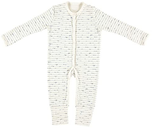 Alvi Pyjama Baby Schlafanzug | Baby Schlafstrampler | Babykleidung ab 0 Monate Kinderschlafsack Babyschlafsack | Schlafsack Neugeborene Kleinkinder Mädchen & Jungen | Ganzjährig