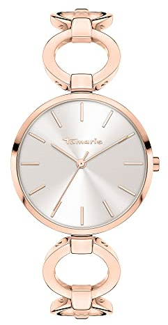 Tamaris Damenuhr – Schmuckbanduhr für Damen rund & eckig - Elegante Armbanduhr mit Schmuckband in Silber, Gold, Roségold, Schwarz, Grün