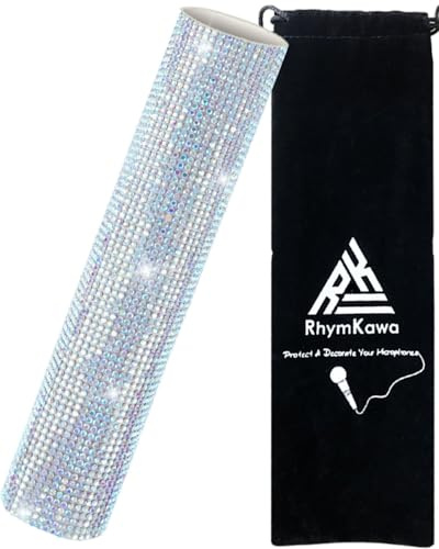 RhymKawa Bling Kabelloses Mikrofon für Universal-Handheld- und Beta58 SM58 Beta87 PG58, Blickfang für Veranstaltungen (Mikrofon Nicht im Lieferumfang enthalten)