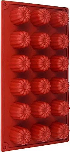 Moule à kouglof en silicone - Moule à chocolats - Moule à glaçons - Moule à muffins - Moule à chocolat - Moule à bonbons - Moule décoratif anti-adhésif - Ustensile de cuisine - Moule à glaçons en
