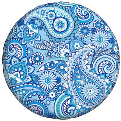 Ersatzrad-Reifenabdeckung, türkischer blauer Kunstdruck, wasserdicht, staubdicht, für SUV, Wohnmobil, Anhänger, Reifentasche 38,1 cm