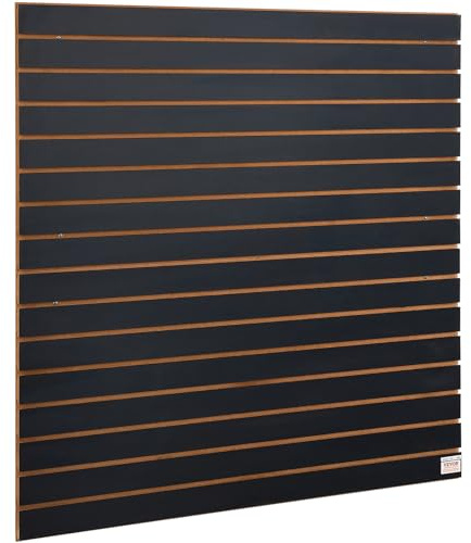 VEVOR Panneau à Lattes Mural Garage 121,9x60,96 cm Panneau Rangement Outils 2PCS Panneaux Muraux Porte-outils Grande Capacité pour Atelier, Magasin Détail, Mur Garage, Organisation Stockage Artisanal