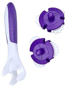 Zerodeko 3pcs Reusable Cake Roller Mold Useful Baking Supplies for Home Bakery Pastry Cutters Tool