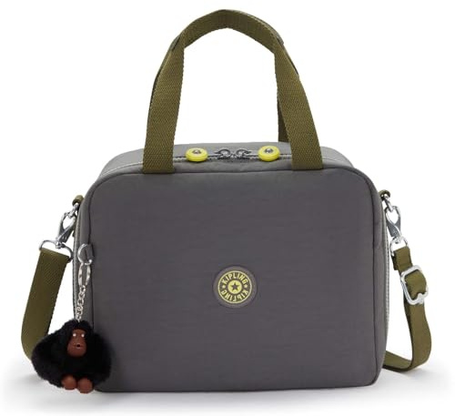 Kipling Miyo, Bolsa Térmica Porta Alimentos, Gris (Back To Grey)
