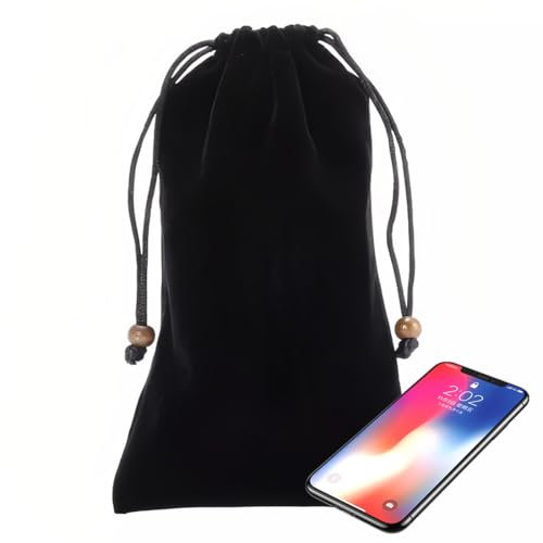 QOMJUFA Universale Custodia Cellulare, Custodie Protettiva Per Telefono 11 * 19 CM, Sacchetto Porta Cellulare, Borsa per Powerbank, Accessori per Cellulare, Cuffie