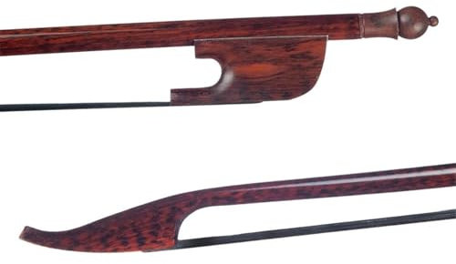 Geigenbogen Professioneller 16 Bratschenbogen Im Barockstil Serpentinenholz Schwarzes Rosshaar Handgefertigter Bratschenbogen