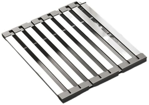 AADDFDD Escurridor Enrollable Fregadero, escurridor de Platos sobre el Fregadero, Silicona Plegable y extraíble escurridor de Platos para Secar Frutas, Verduras y Platos 38CM