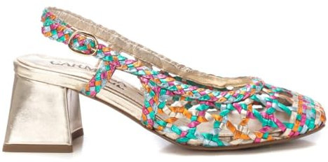 Carmela - Bailarinas Mujer Multicolor - Calzado Cómodo y Versátil - Moda Casual - Modelo 16232003 (Talla 39)