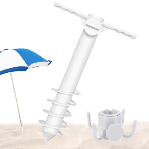 Apoyo para paraguas de playa: apoyo para ser jodido para el paraguas de la playa | Palabra para paraguas | Base para paraguas | Suministros deportivos y actividades al aire libre para trípode, para e
