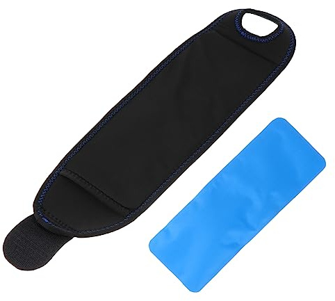 SEWOART Handgelenk Gel Eispackung 2 Stück Mit Verstellbarem Gurt Atmungsaktive Kühlkompresse Für Handgelenk Arm Und Knie Kalt Und Wärmetherapie Bei Sportverletzungen Und Schwellungen