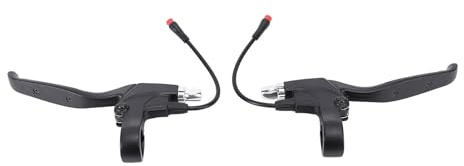 BuyWeek Poignée de Frein de Trottinette Électrique pour KUGOO M4, 1 Paire Levier de Frein Gauche Droit de Scooter Électrique de 10 Pouces
