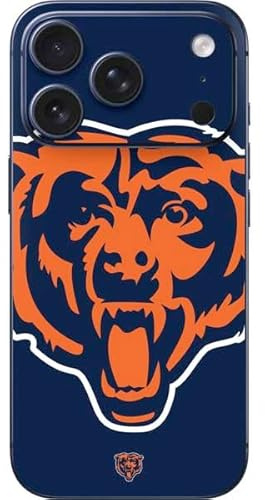 Skinit Decal Phone Skin Compatible with iPhone 17 Pro Max - Officially Licensed NFL Chicago Bears Large Logo Design