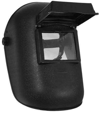 Healeved Maschera di Saldatura Regolabile Ampio Campo Visivo Materiale Resistente alle Alte Temperature Scudo di Protezione Leggero e Portatile per Postazioni di Saldatura Professionali