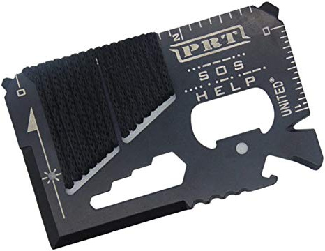 Zhuotop Couteau multifonction en forme de carte pour un usage en extérieur Couteau de survie idéal pour le camping