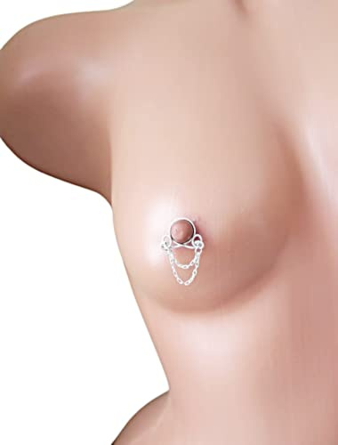 Handgemachte Brustwarzen-Anhänger Non Piercing | Nicht-Piercing