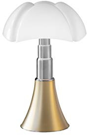 Martinelli Luce 620/med/dim/ot Pipistrello Medio 9 W-2700 K LED-DM Messing, satiniertes Messing