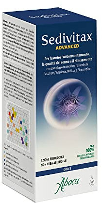Aboca Sedivitax Advanced gocce 75 ml Favorisce l’Addormentamento e un Riposo Sereno
