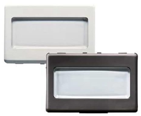 PULSANTE CON PORTANOME 'SYSTEM' 3 Moduli, 1P NA 250V - Nero