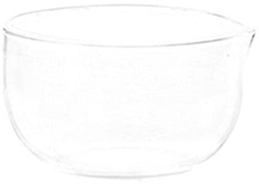 Wdfnexalai Bol à matcha en verre avec bec verseur, accessoires de thé pour infusion à froid, 350 ml, 11,7 x 6,5 cm