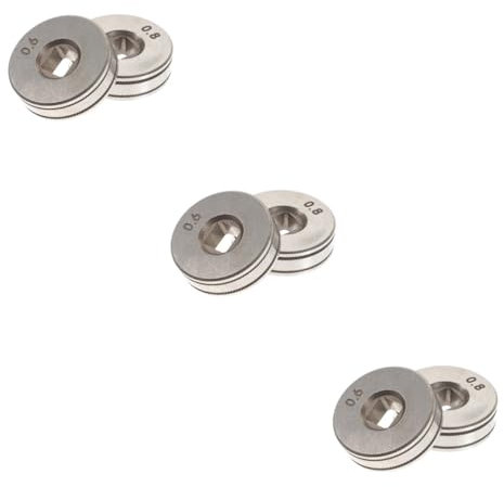 CHILDWEET 3 Set Di Rulli Di Guida Del Filo Per Saldatrice 06/08 Per Filo Per Saldatrice Ad Alta Resistenza Facile Da Installare Design Decorativo 2 Pezzi * 3