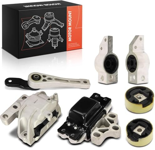 Frankberg 6 soportes de motor + 1 soporte de caja de cambios 1K0199868