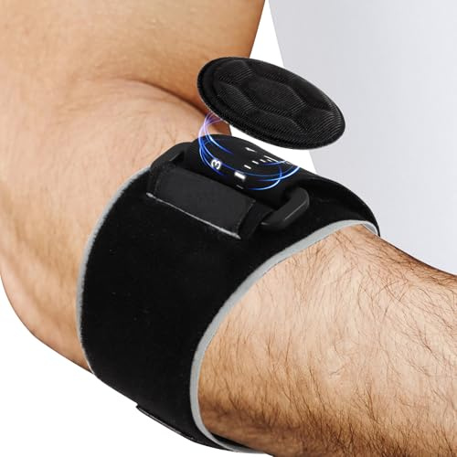 kiki fancy Tennis Elbow Support Strap for Men and Women – Adjustable Elbow Brace for Tennis Golfer's Elbow, Forearm Support for Relief Comfortable Elbow Wrap for Sports and Daily Use