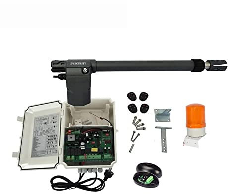 Motore per cancello scorrevole, Unità oscillante for operatore residenziale automatico con apertura a braccio oscillante singolo for sicurezza domestica/fattoria/garage/azienda per motore per cancello