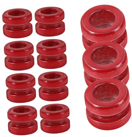 TOYANDONA 20pezzi Corde per Chitarra Acustica Perline per Estremità di Corde Parti di Aggiornamento per Chitarra Cordiera Professionale